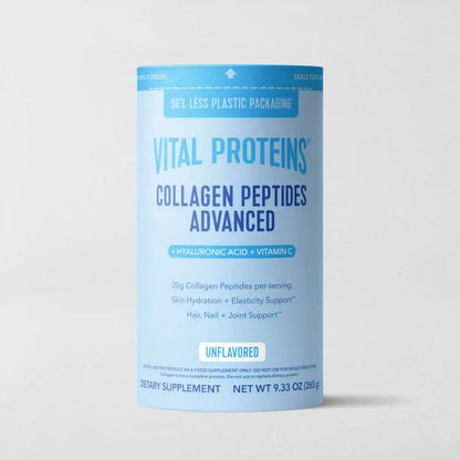 Collagen Peptides Advanced Hyaluronic Acid & Vitamin C 20oz + Free Gift