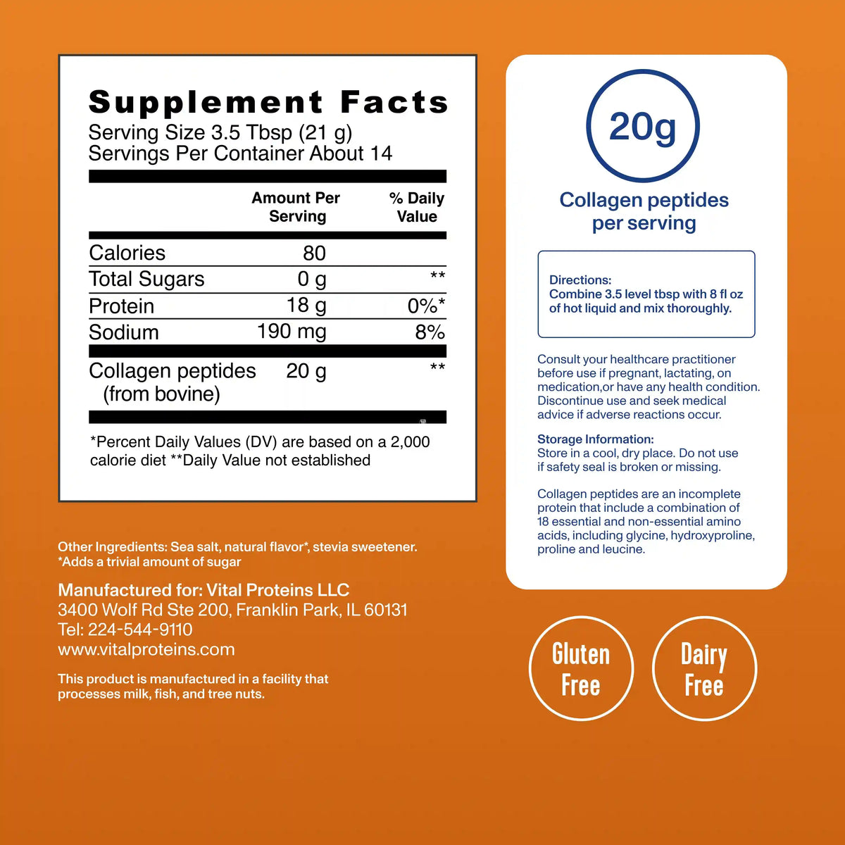 Salted Caramel Collagen Peptides