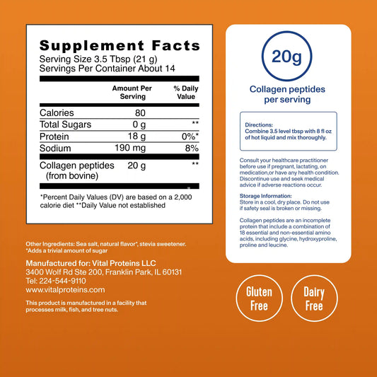 Salted Caramel Collagen Peptides